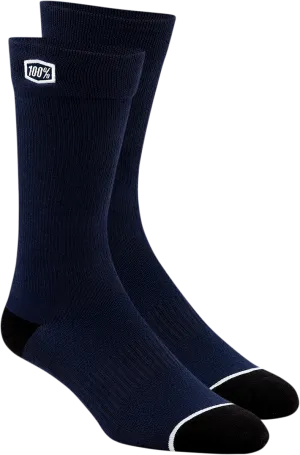 100% Solid Socks - Navy - Small/Medium 20050-00004