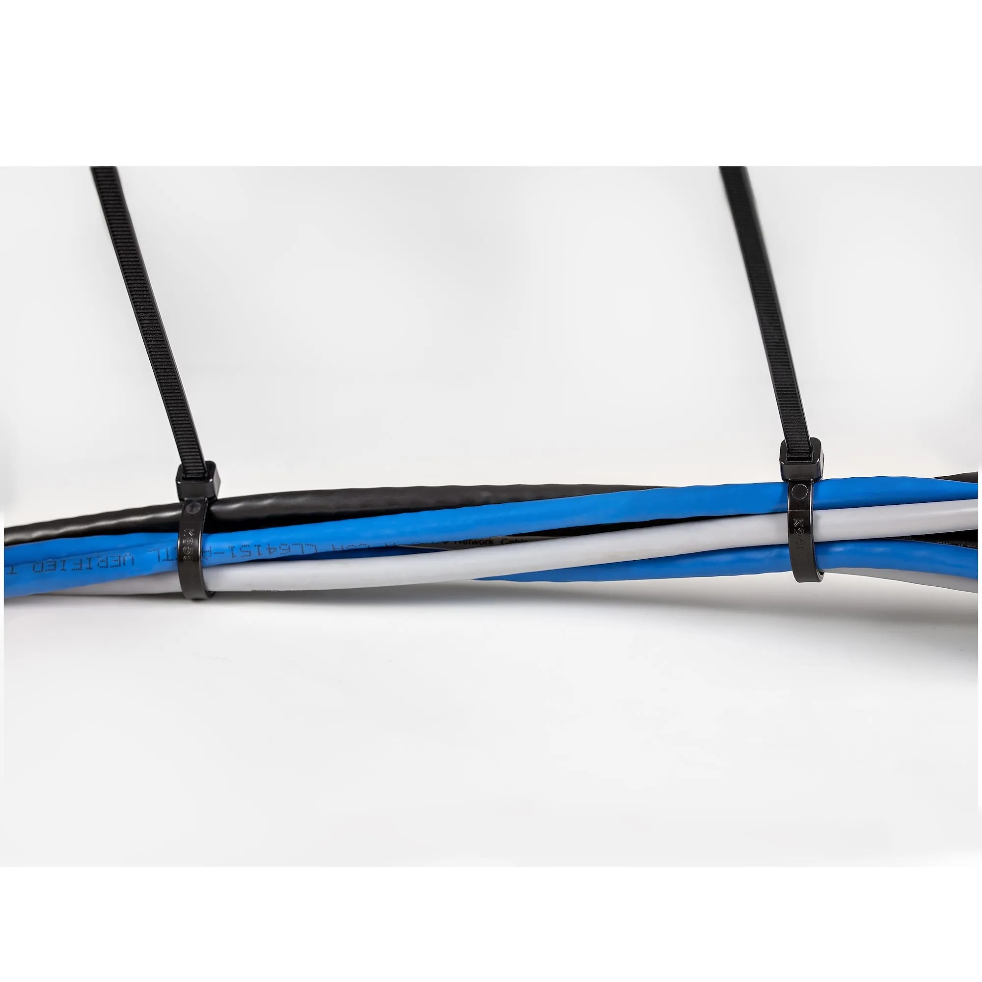 1000 Pack 8 Cable Ties -Black