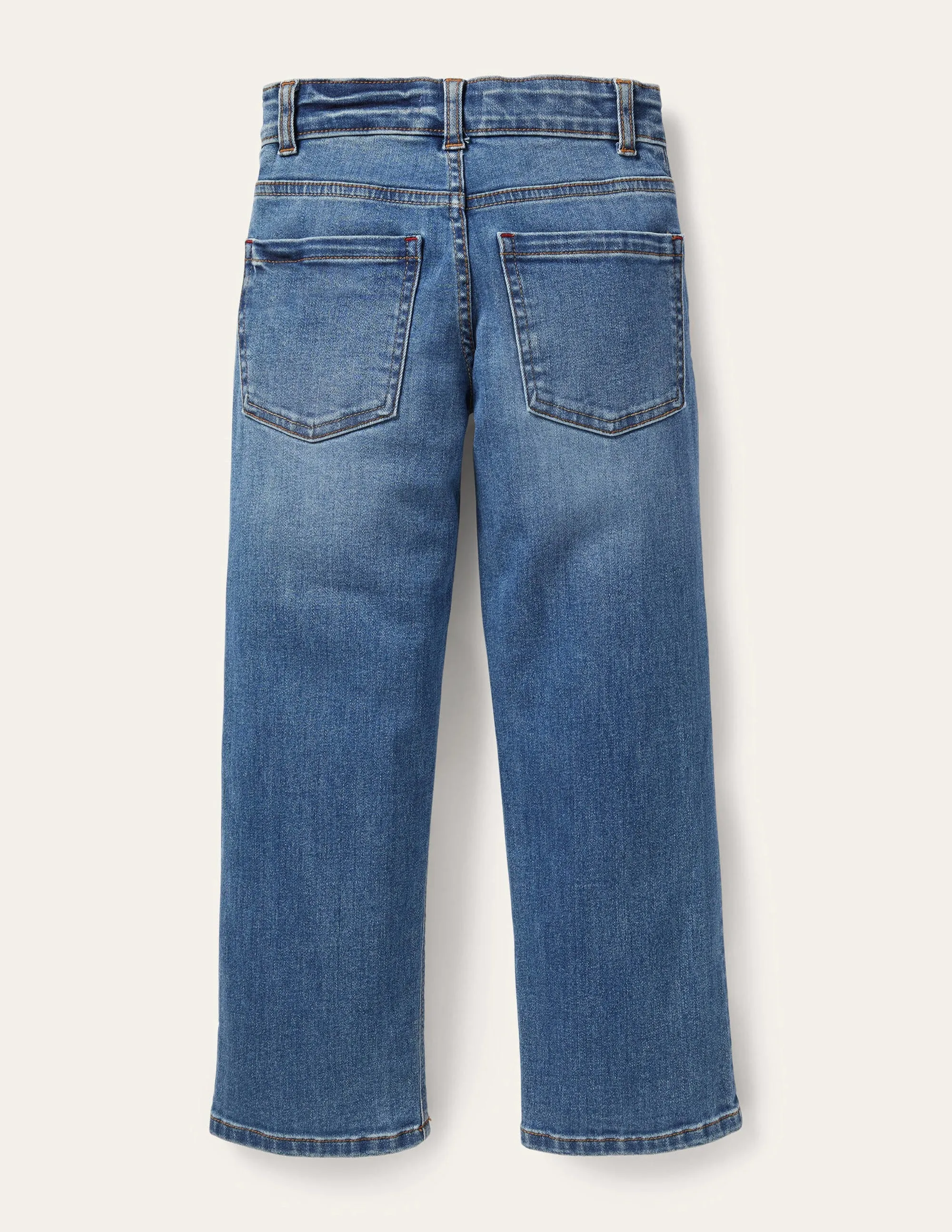 Adventure-flex Straight Jeans-Mid Vintage