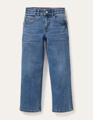 Adventure-flex Straight Jeans-Mid Vintage