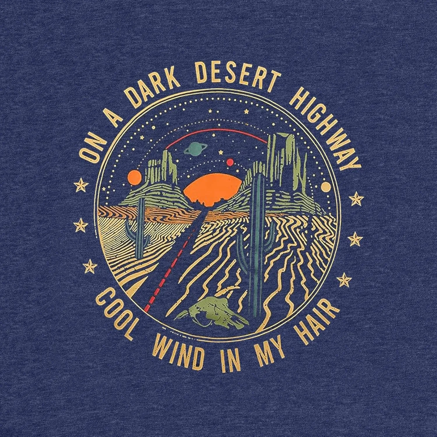 Adventure Tank Tops Women Desert Highway Shirts Nature Graphic Summer Sleeveless Outdoor Tshirt Vest