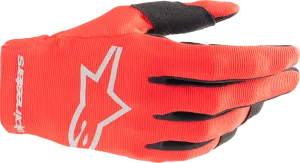 ALPINESTARS Radar Gloves - Mars Red/Silver - XL 3561824-385-XL