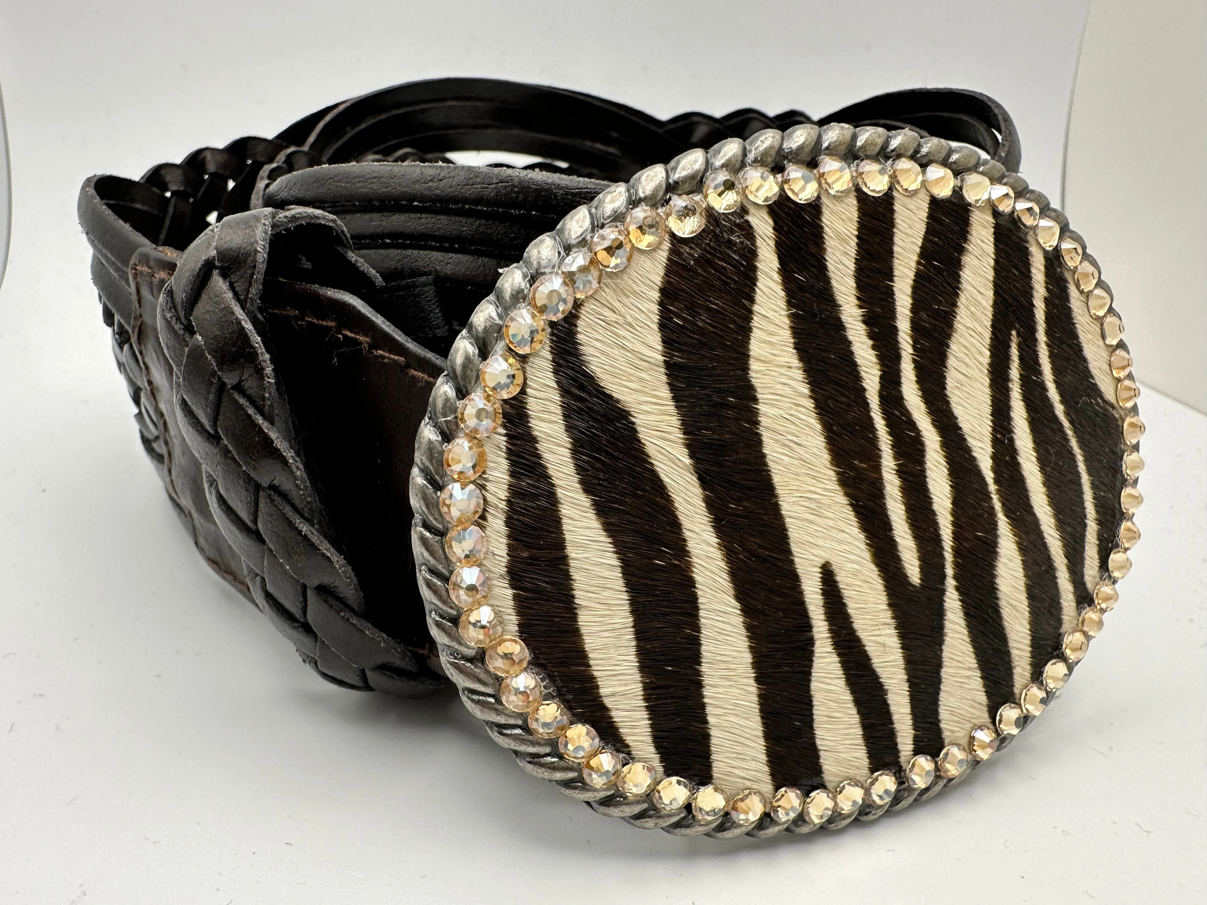 Brown Zebra Belt