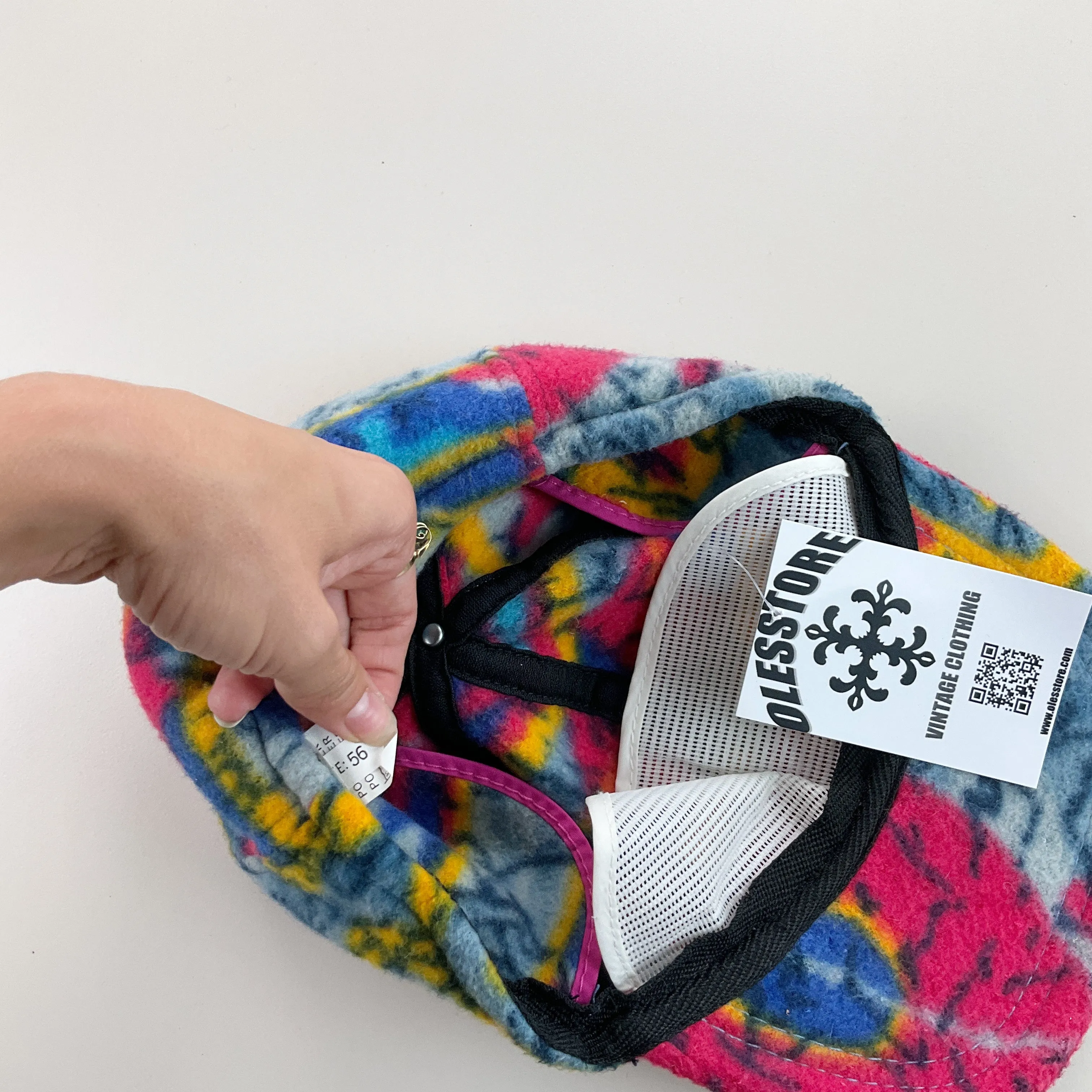 Cacao 90s Crazy Fleece Cap