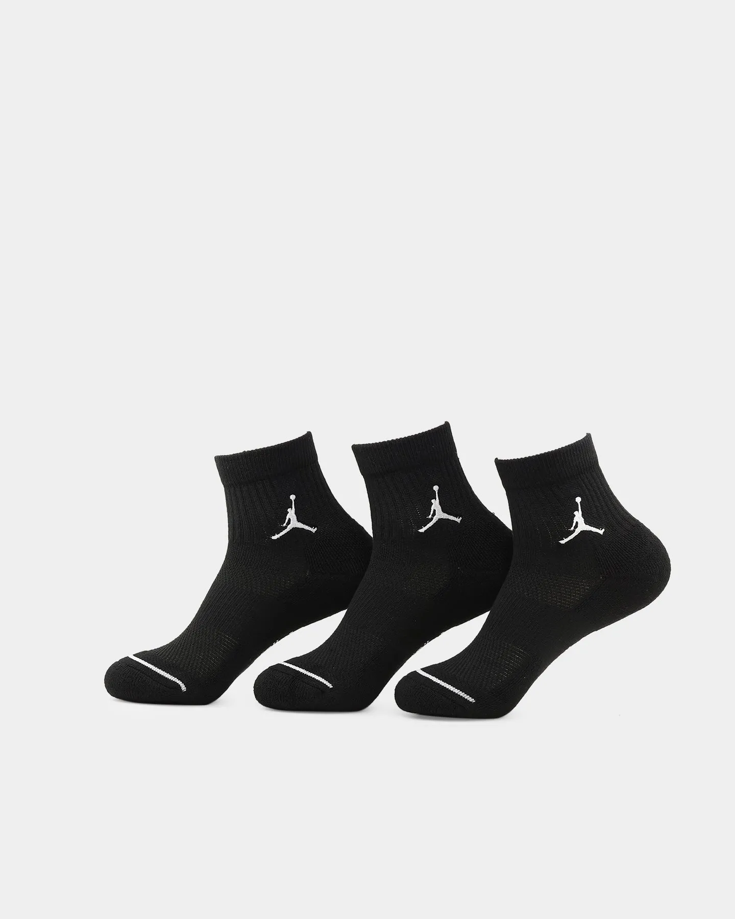 Jordan Everyday Max Unisex Crew Socks 3 Pack Black