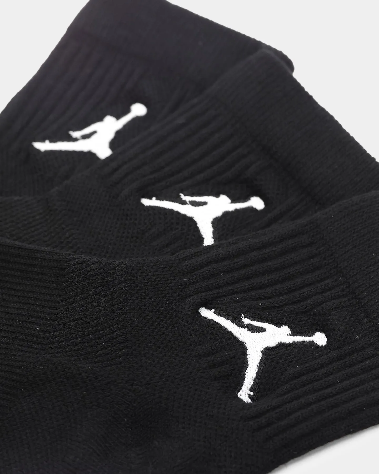 Jordan Everyday Max Unisex Crew Socks 3 Pack Black