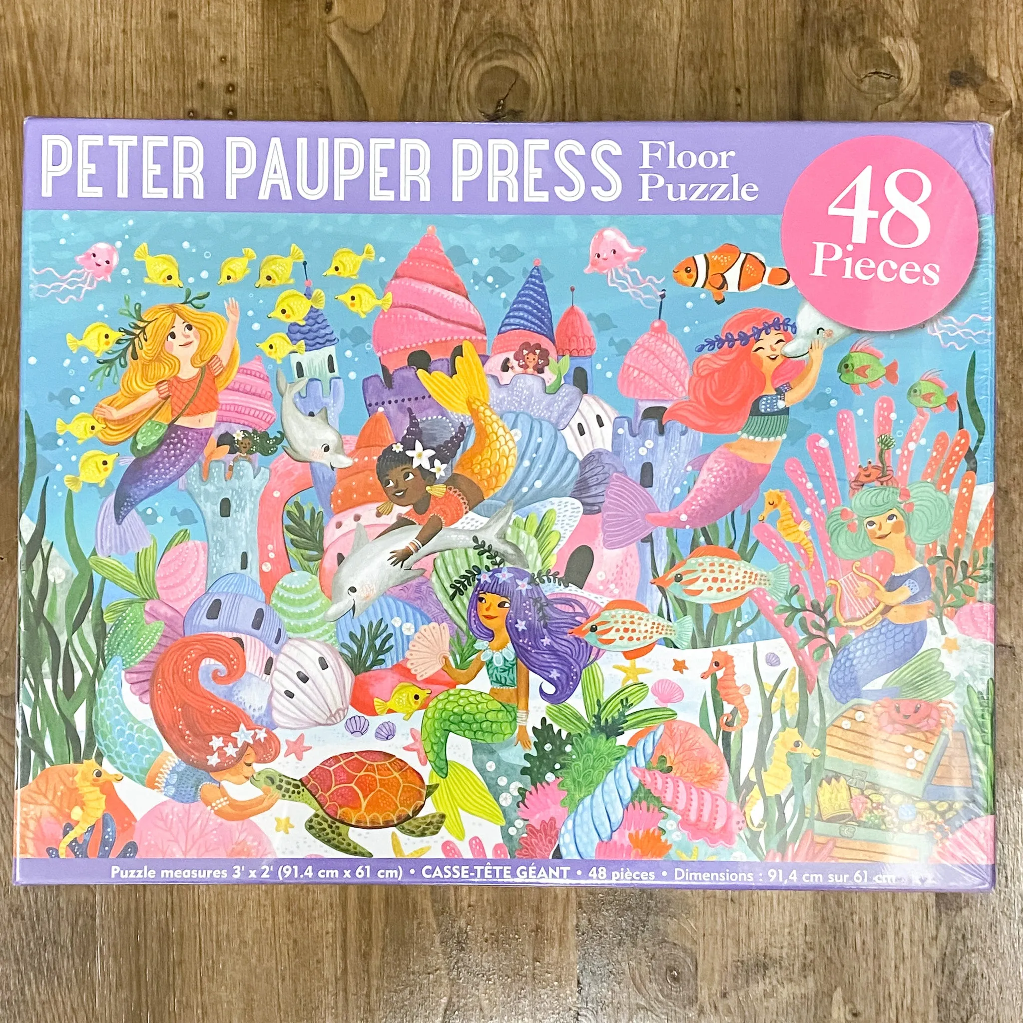 Mermaid Adventure Kids' Floor Puzzle