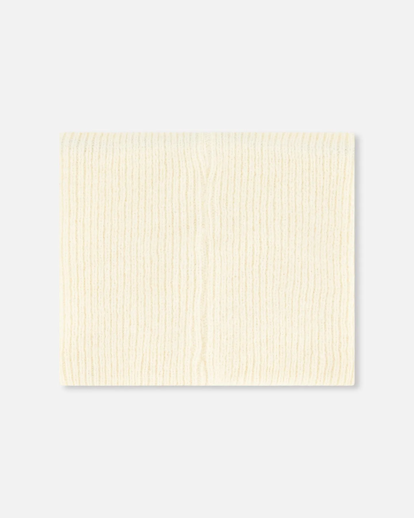 Mid-Season Knit Neckwarmer Off White