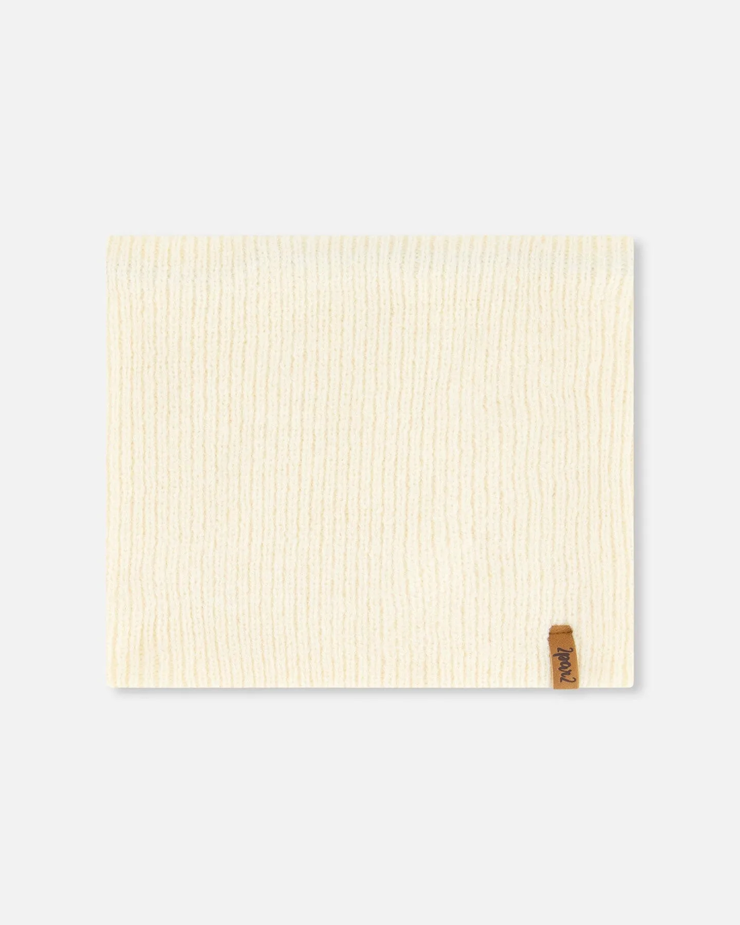 Mid-Season Knit Neckwarmer Off White