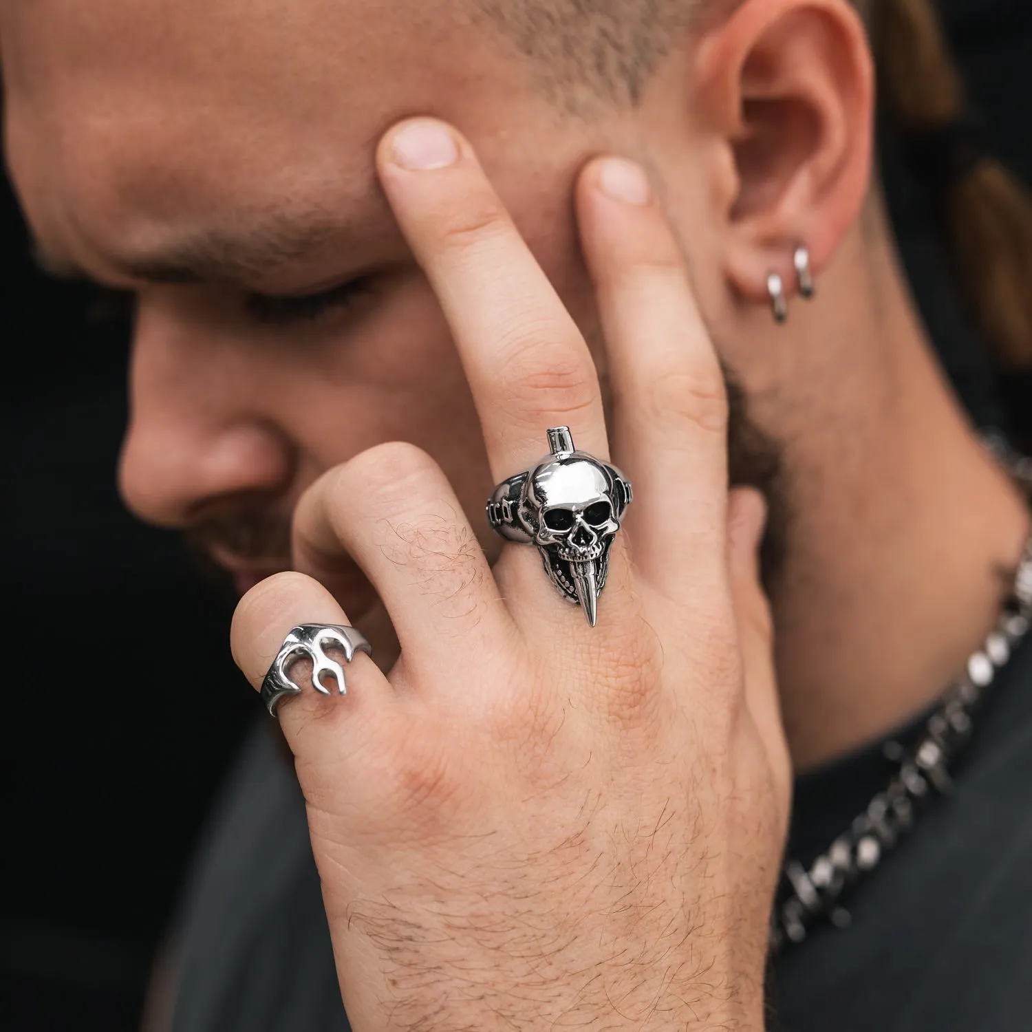 "Bite The Bullet" Ring