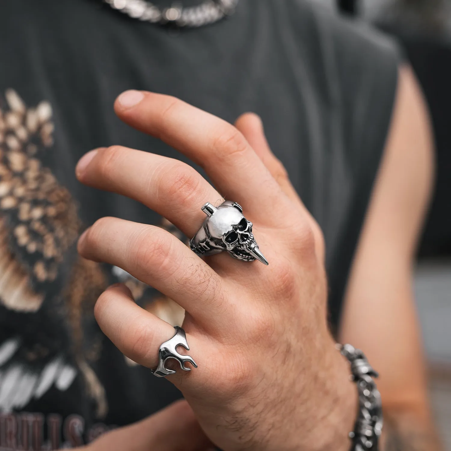 "Bite The Bullet" Ring
