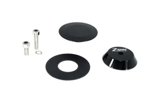 ZSPEC Rear Wiper Delete/Hole-Cap, 44mm Billet Weatherproof, BLACK