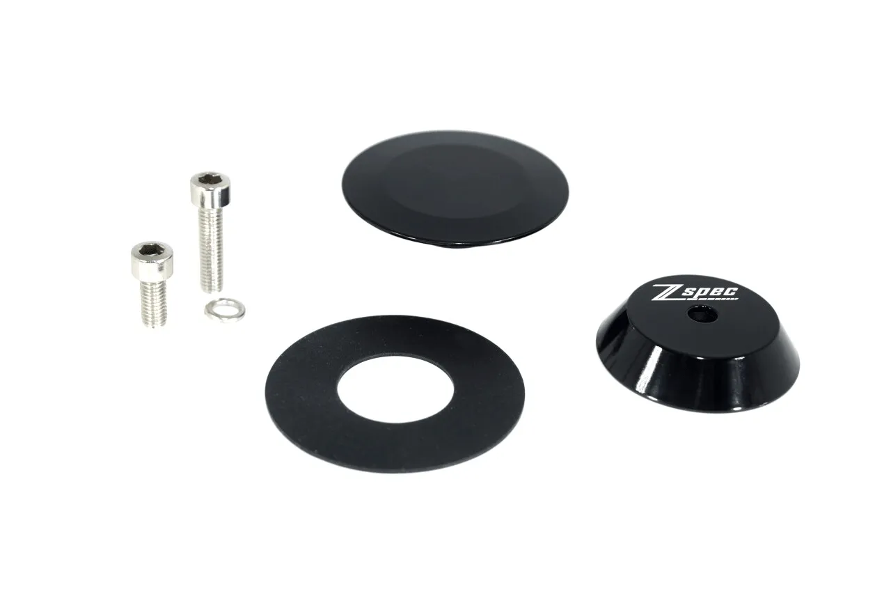 ZSPEC Rear Wiper Delete/Hole-Cap, 44mm Billet Weatherproof, BLACK
